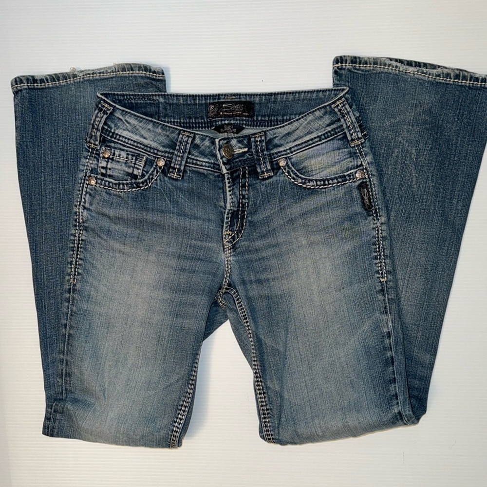 Silver Suki Surplus mid rise bootcut jeans size 26/32
